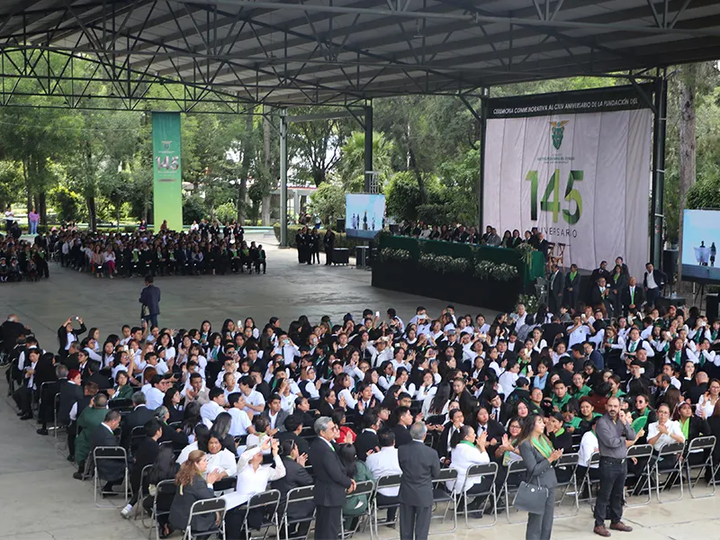 Gobierno Estatal celebra el 145 aniversario de la fundación del BINE
