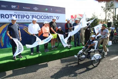 Dinorah López de Gali inaugura paseo dominical incluyente para personas con discapacidad
