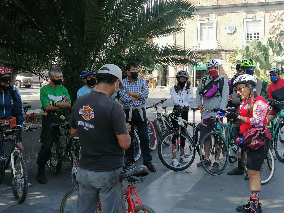 Ciclistas exigen estudio técnico que justifique retiro de ciclovía Hermanos Serdán