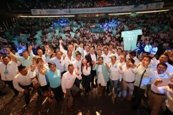 Soy hijo de la escuela pública y valoro a las y los maestros: Armenta