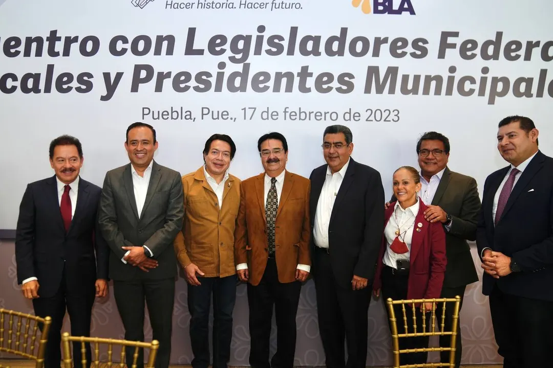 Reunión morenistas Puebla