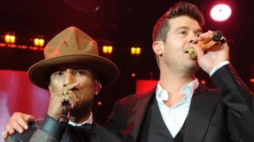 Pharrel Williams y Robin Thicke pagarán millonaria multa por “Copiones”