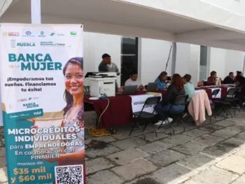 A través del programa “Banca de la Mujer”, Gobierno de Puebla entregará apoyos de 10 mil pesos a mujeres poblanas