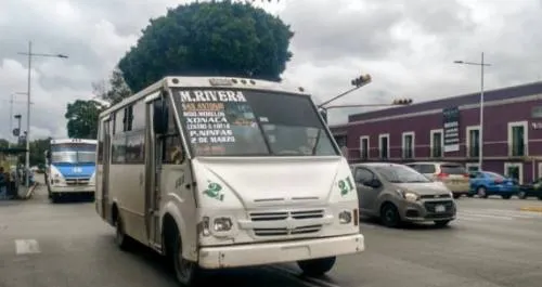 Muere pasajera de transporte Público