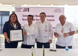 Estación de combustibles Mérida, reconocida como Empresa Segura