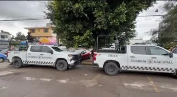 Ubicación por GPS de motocicleta robada moviliza a la Guardia Nacional en el mercado Morelos