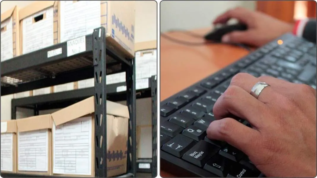 Archivo Muerto Teclado Computadora