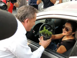 Propone Agüera un proyecto de ciudad compartida