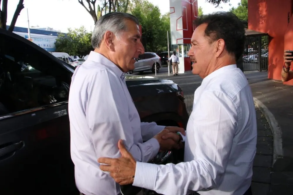 Ignacio Mier y Adán Augusto
