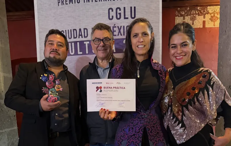 El IMACP fue distinguido en el Premio Internacional CGLU-Ciudad de México-Cultura 21 por un proyecto que busca ampliar el acceso a la cultura