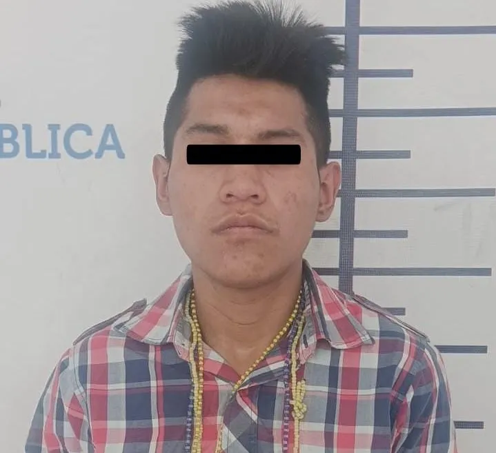 DETIENE UNIDAD CANINA DE SAN ANDRÉS CHOLULA A HOMBRE POR PORTACIÓN DE INSTRUMENTO PROHIBIDO Y DELITOS CONTRA LA SALUD