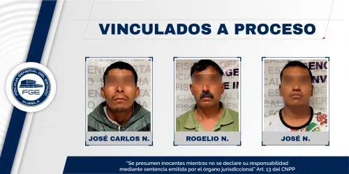 Fiscalía obtuvo vinculación a proceso contra tres hombres por robo a una ferretería en Zacatlán