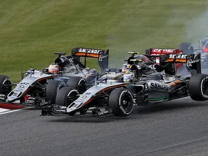 “Checo” sufre percance y termina 12 en Japón