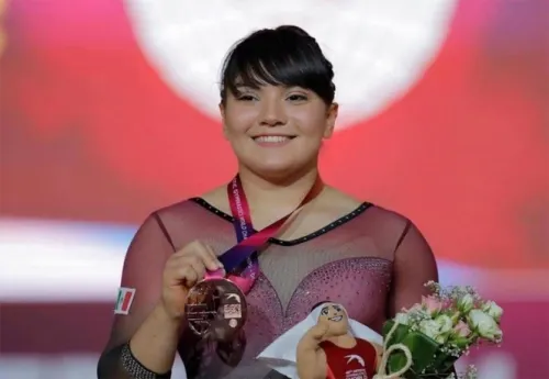 Alexa Moreno gana el Premio Nacional de Deportes