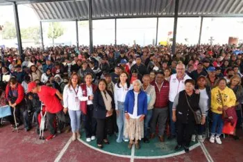 Entrega MariElise Budib más de 11 mil despensas del programa “Alimentación Imparable” en San Sebastián Aparicio
