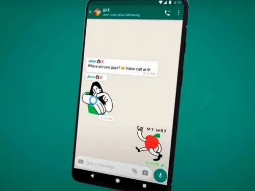 WhatsApp por fin introduce un buscador de stickers