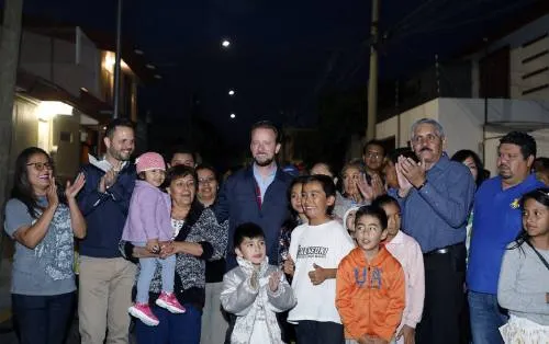 Luis Banck entregó nueva vialidad y 28 acciones del Presupuesto Participativo en Loma Linda