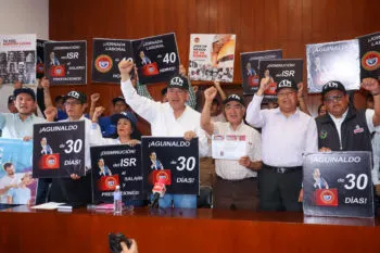 Más de 30 mil trabajadores marcharan el 1 de mayo en conmemoración al día del trabajo: Leobardo Soto