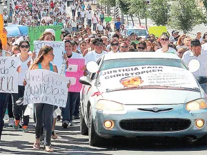 9 años a homicidas del niño Christopher; jugaban a que lo secuestraban