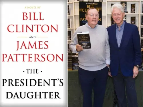 Bill Clinton y James Patterson publicarán nueva novela policial