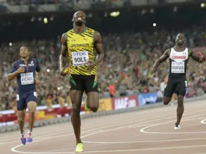 Usain Bolt y Jamaica ganan oro en 4×100 en Beijing