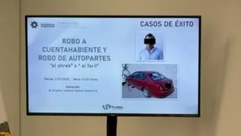 Detienen en el Centro Histórico a presunto responsable de múltiples robos