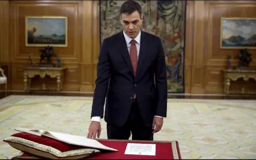 Pedro Sánchez toma posesión como presidente de España