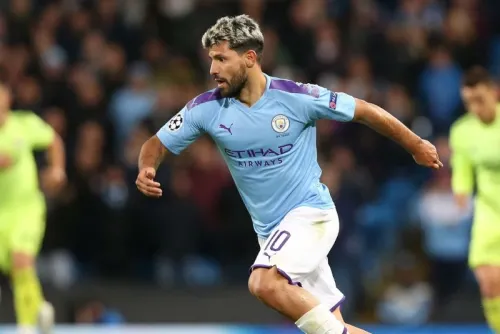 Kun Agüero, delantero del Manchester City, sufre accidente automovilístico