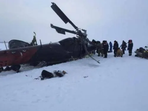 Mueren 18 personas en accidente de helicóptero en Siberia