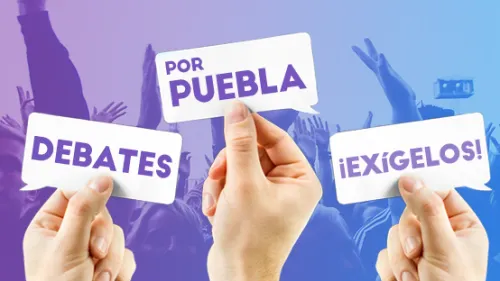 Desde redes sociales, piden al IEE más debates entre candidatos al gobierno de Puebla