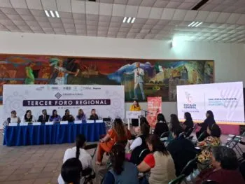 Encabeza Fiscalía de Puebla Tercer Foro Regional del Observatorio de Participación Política de las Mujeres en San Andrés Cholula