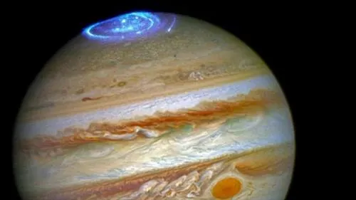 Las misteriosas auroras boreales de Júpiter