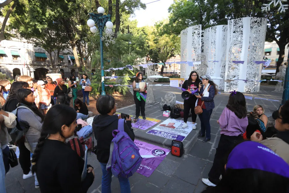 Manifestación en Día Internacional para la Eliminación de la Violencia contra las Mujeres