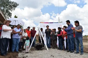 Inician obras en juntas auxiliares de San Pedro Cholula