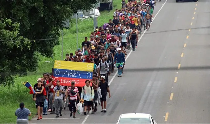 Migrantes venezolanos
