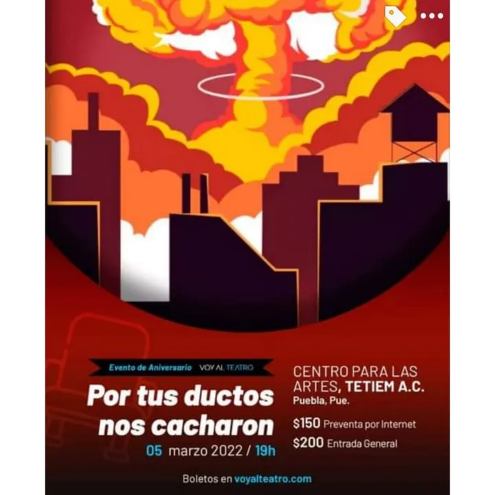 Voy al Teatro celebrará 8o. aniversario con “Por tus ductos nos cacharon”