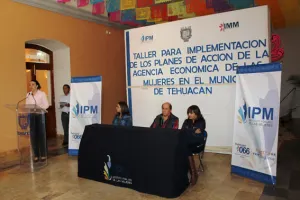 Capacita IPM a funcionario de Tehuacán en implementación de planes para el empoderamiento económico