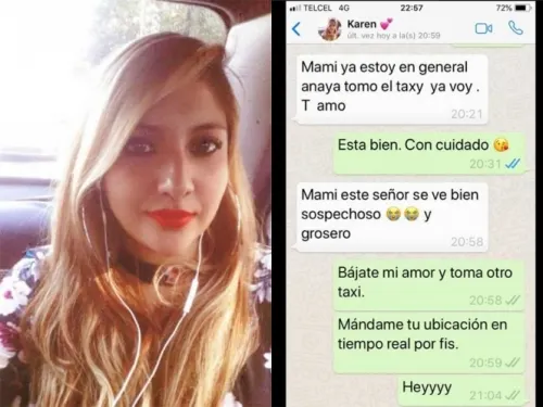 Aparece Laura Karen Espíndola, ya está en casa