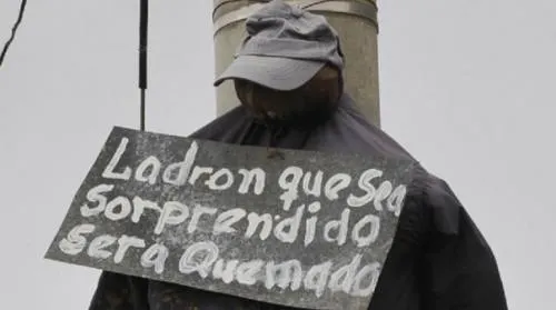 Hartazgo social deriva en un quebrantamiento del estado de derecho