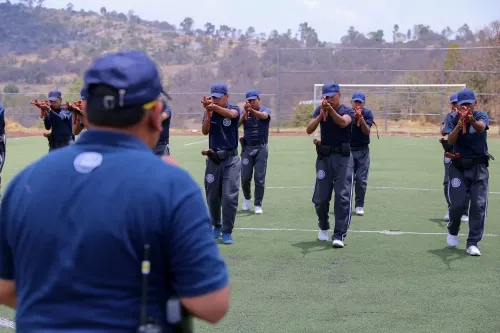 Gobierno de Puebla fortalece el trabajo de la academia de formación policial “Ignacio Zaragoza”