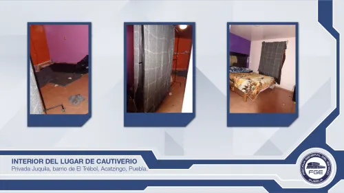 Fiscalía catea casa de seguridad de la banda de secuestradores desarticulada de Acatzingo