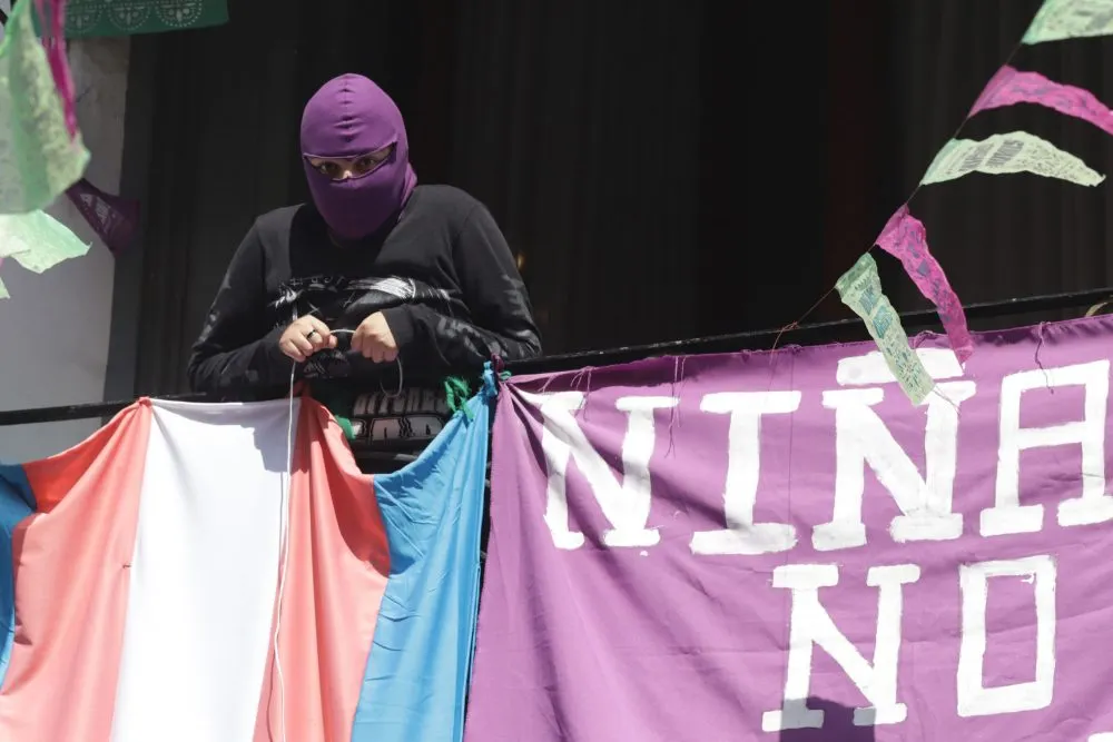 Feministas poblanas reclaman cumplimiento de la “Ley Agnes”