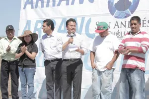 Inicia San Andrés ampliación de drenaje en San Luis Tehuiloyocan
