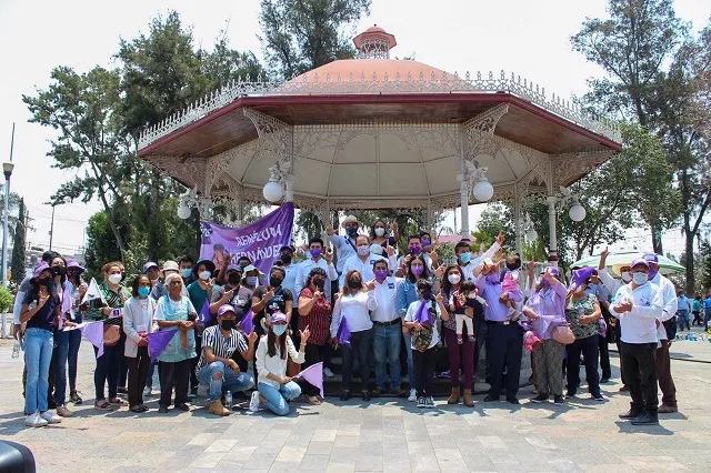 Fernando Manzanilla ratifica a familias de Totimehuacan que no quedarán impunes los abusos de Saúl Huerta