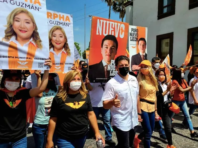 Samuel García celebra primer lugar y pide voto útil antiMorena en Escobedo