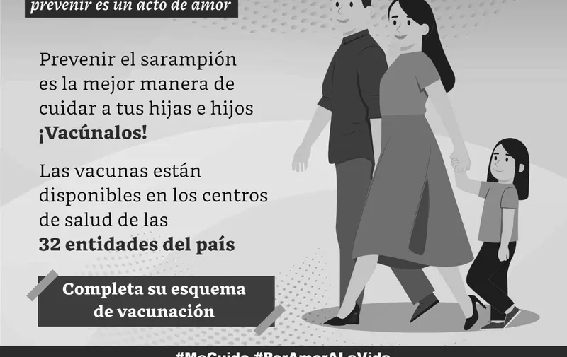Secretaría de Salud lleva a cabo campaña de vacunación vs sarampión y rubéola en Atlixco