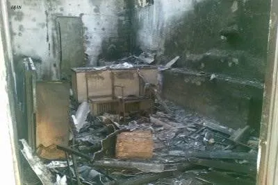 Se incendian oficinas del PRI en Acatzingo