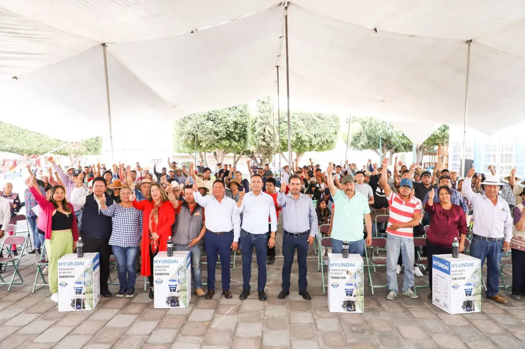 Impulsa Edmundo Tlatehui buenas prácticas en el sector agrícola del municipio