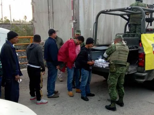 Aseguran a 198 indocumentados centroamericanos en Tamaulipas