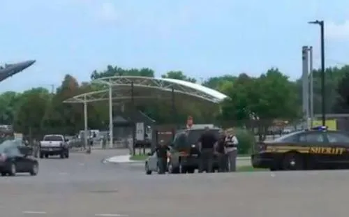 Falsa alarma por tirador activo en base militar de Dayton, Ohio